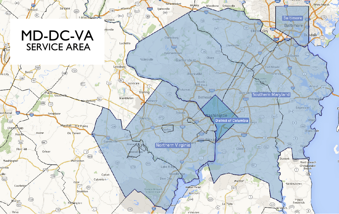 MD-DC-VA Service Map